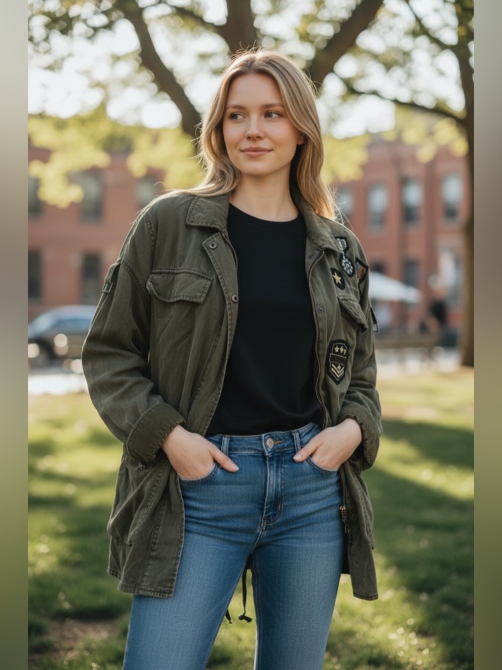 FREE PEOPLE Utility jacket